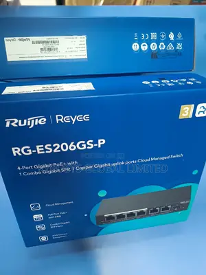 Ruijie 4-Port Gigabit Poe Cloud Manage Switch