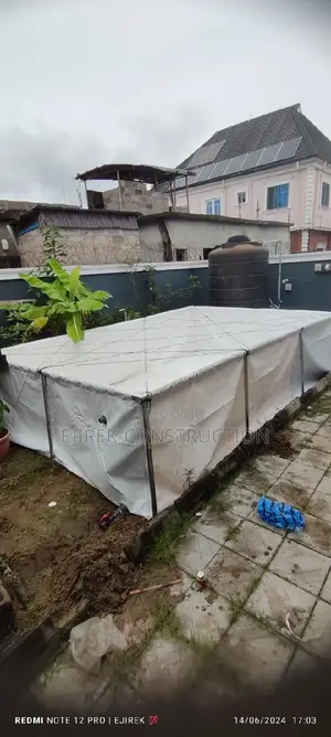 Easy Modern Tarpaulin Fish Pond