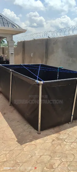 Complete Set Mobile Tarpaulin Fish Pond