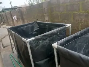 Mobile Tarpaulin Fish Pond (For Small Scale)