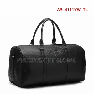 Designer Plain Pattern Duffle Bag