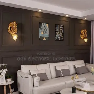 Electroplated Horse Head Wall Lamp