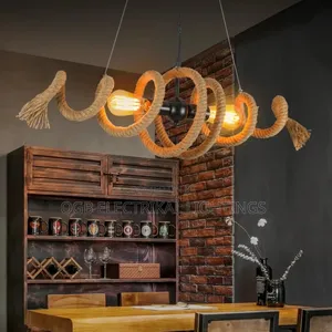 Hemp Rope Chandelier