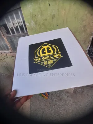 White Pizzas Packaging Box Size 12