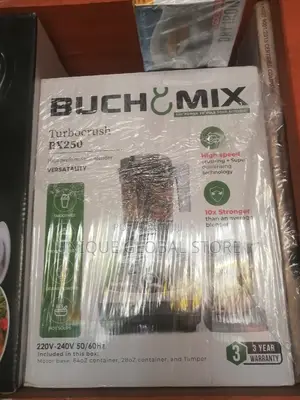 Super Upgraded 3-in-1 Turbocrush High Blender BX250 – BLACK