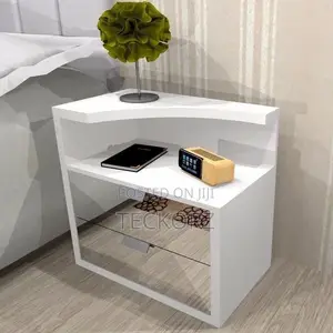 Bedside Table Nightstand With Drawer Cabinet