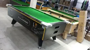 Wood Top Local Coin Snooker Board