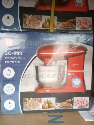 Rohnson 5.5litres Stand Mixer, 1300watts, Model Sc-263