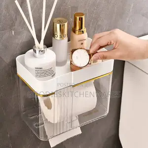 Transparent Tissue Holder ( Wall Mounted)