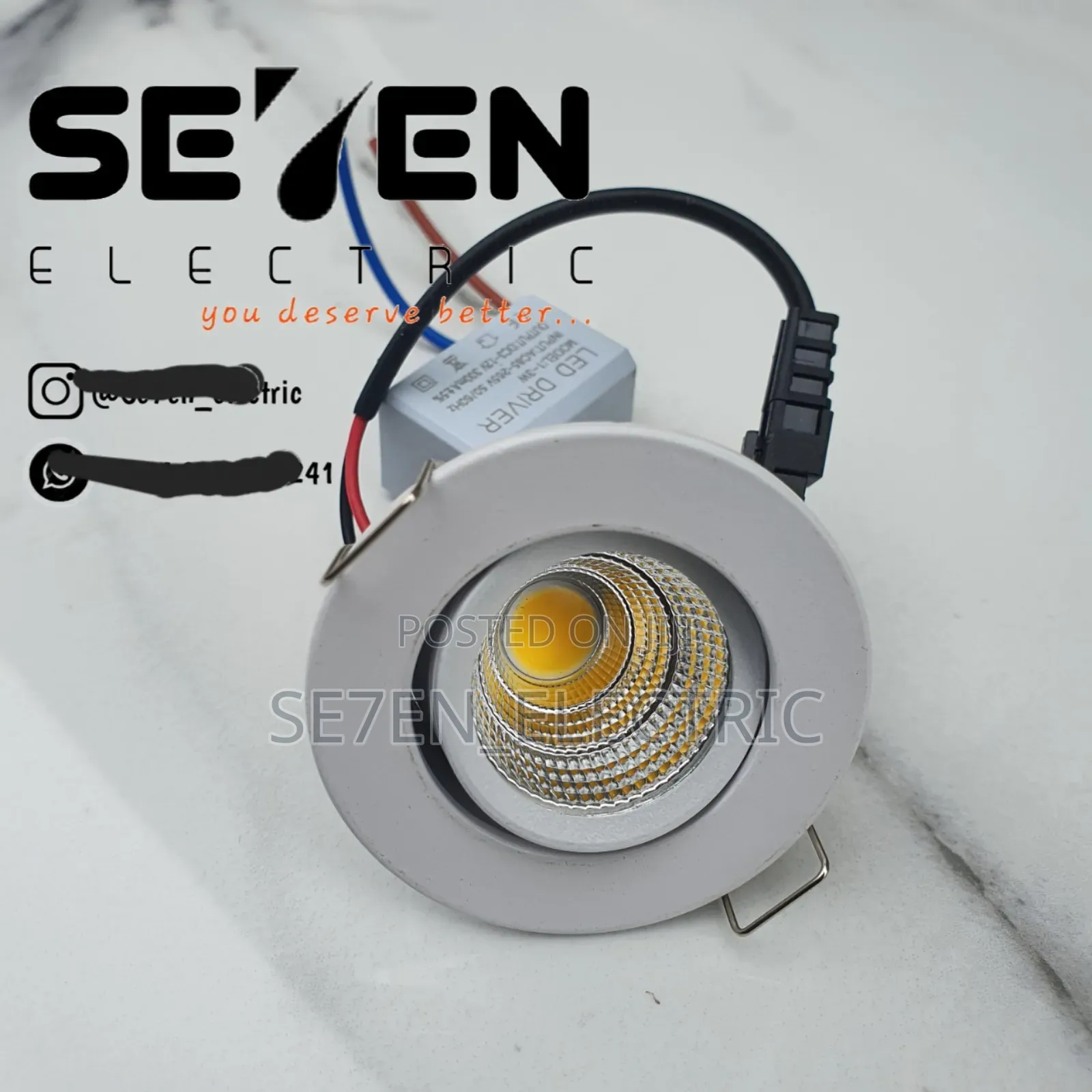 Spotlight Warmwhite 3w