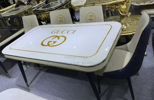 Gucci Dining Table With 6 Chairs