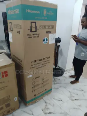 Hisense Brand New Double Door Refrigerator Avaialible Now! 