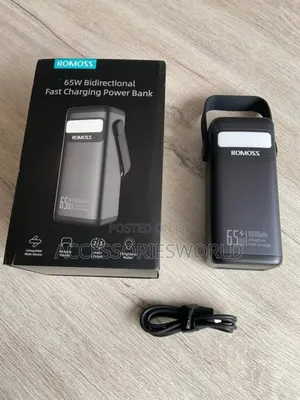 Romoss PMT40 Powerbank 40000mah Charging Power 65W