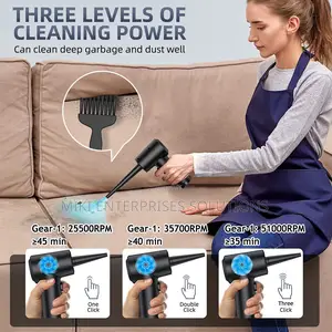 Cordless Electric High Pressure Air Duster - Computer Cleane