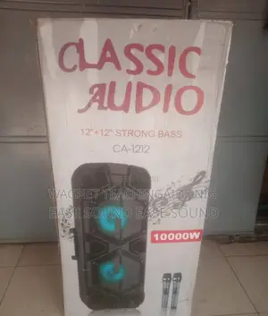 Double 15inches Speakers for Rent in Area 10 Abuja