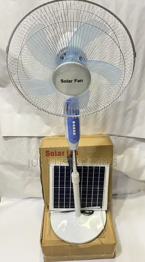 Rechargeable Solar Fan