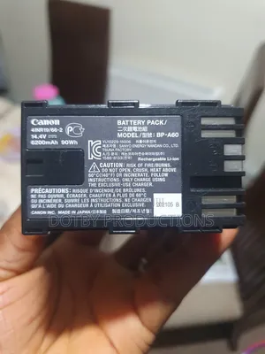 Canon BP-A60 6200mah 90wh for C200, C300 Ii, C500, C70