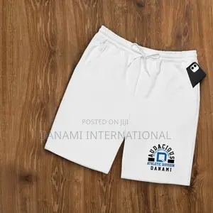 Danami Audacious Graphic Sweat Shorts – White