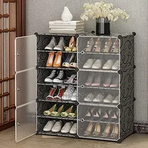 High Quality Shoe Rack Storage Shelf, 2column 6layer 24pair