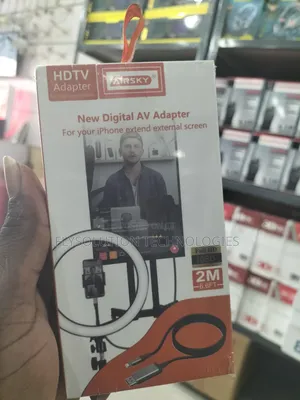 AIRSKY Lighting to HDMI Adapter Cable for iPhone iPad 2M