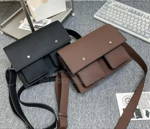 Monochrome Cross Body Unisex Bags