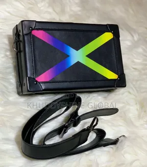 Louis Vuitton Soft Trunk Taiga Black/Rainbow
