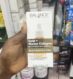 BALANCE" ACTIVE FORMULA Gold + Marine Collagen SERUM