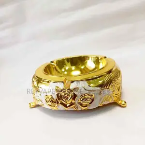 Golden European Ashtray