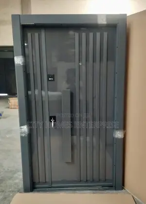 Gray Türkiye 4ft Entrance Security Luxury Door