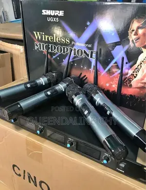 Shure Ugx5 4 in 1 Professional Wireless Microphones