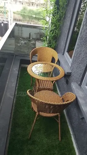 Me and You Rattan Chairs and Table