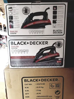 Black Decker Steam Iron 2200watt