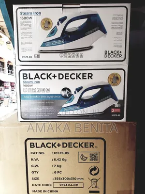 Black and Decker Steam Iron