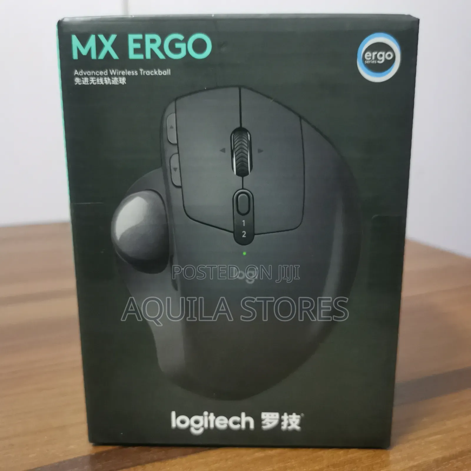 Logitech Mx Ergo Advanced Wireless Trackball Mouse