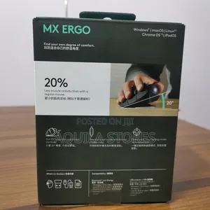 Logitech Mx Ergo Advanced Wireless Trackball Mouse
