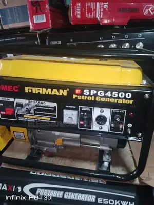 Sumec Firman Generator Spg4500 4.5kva Cooper Coil 2 Years W