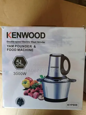 Kenwood 5l Yam Pounder and Multipurpose Food Processors