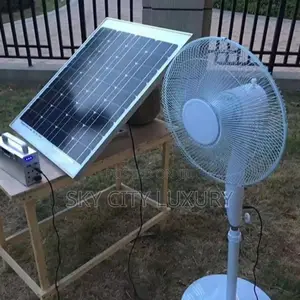 Solar Rechargeable Fan