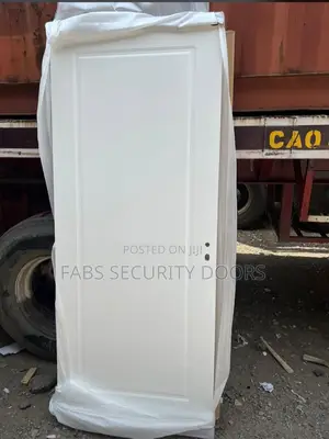 3ft Wooden Door -Hardwood (White)