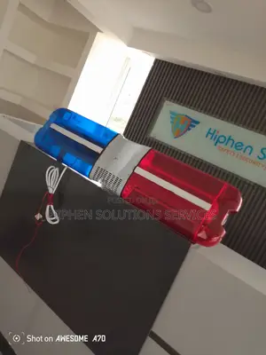 Police Patrol Light Bar With Siren and Speaker