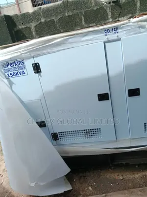 150 Kva Perkins Soundproof Diesel Generator 100% Copper Coil