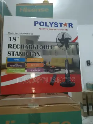 Convenient and Reliable Rechargeable Fan Polystar