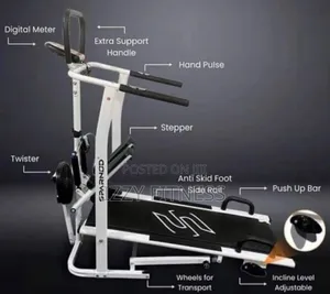 Manual Treadmill Machine With Stepper