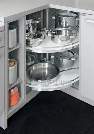 Kitchen Corner Cabinet Drawer Organizers Storage Rack