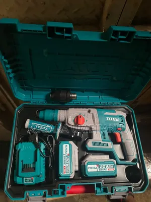 Total 26mm Cordless Rotary Hammer 20 v With Extra Chuck