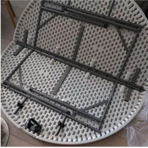 Foldable Round Table Set