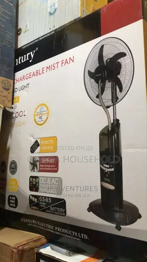 Century Mist Rechargeable Fan.