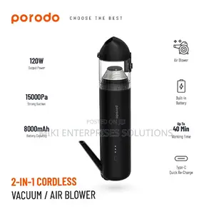 Porodo 2 in 1 Vacuum and Air Blower