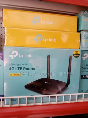 Tp-Link 300mbps Wi-Fi 4g Lte Router Tl-Mr6400
