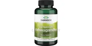 Swanson Full Spectrum Ashwagandha 450mg -Stress Support -100